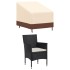 Cubierta para sillón de jardín Oxford 600D beige 79x97x48/74