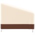 Cubierta para sillón de jardín Oxford 600D beige 79x97x48/74