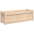 Jardinera de madera maciza de pino 90x31x31