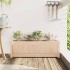 Jardinera de madera maciza de pino 90x31x31