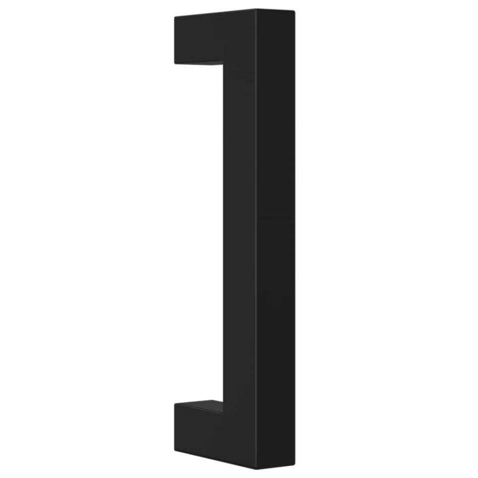 Tiradores para armarios 20 uds acero inoxidable negro 96