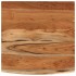 Estante pared cuadrado madera de acacia borde vivo 40x40x3,8