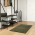 Alfombra pelo corto suave lavable HUARTE verde bosque 60x110