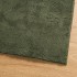 Alfombra pelo corto suave lavable HUARTE verde bosque 60x110