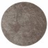 Alfombra pelo largo aspecto brillante ISTAN gris Ø 120