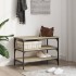Banco zapatero madera de ingeniería roble Sonoma 70x38,5x49