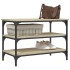 Banco zapatero madera de ingeniería roble Sonoma 70x38,5x49