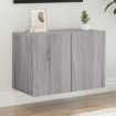 Mueble para TV de pared gris Sonoma 60x30x41 cm