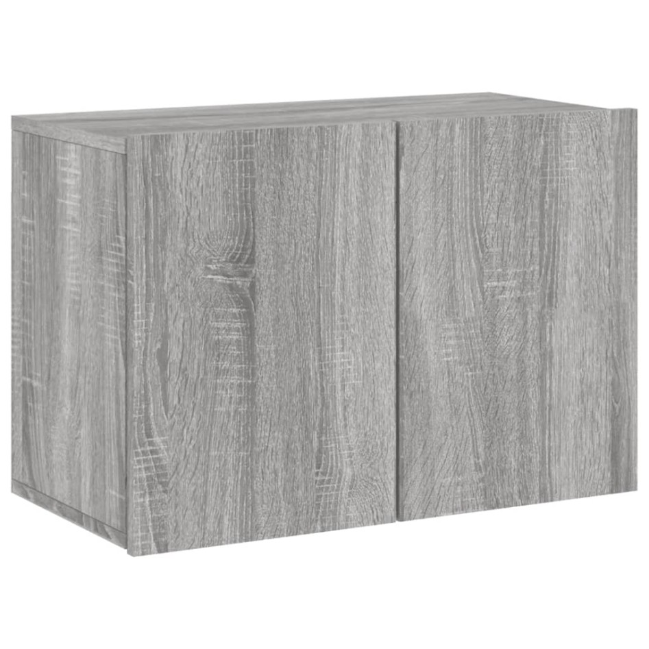 Mueble para TV de pared gris Sonoma 60x30x41
