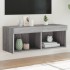 Mueble para TV con luces LED gris Sonoma 80x30x30