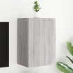 Mueble TV de pared madera ingeniería gris Sonoma 40,5x30x60 cm