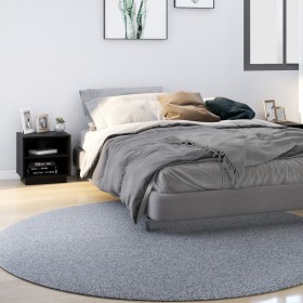 Mesitas de noche 2 uds madera maciza de pino negro 40x34x40