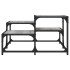 Mesa de centro madera de ingeniería gris Sonoma 68x68x40