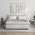 Mesitas noche con puertas vidrio 2 uds gris Sonoma 35x37x42