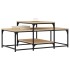 Mesa de centro madera de ingeniería roble Sonoma 102x60x45