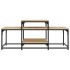 Mesa de centro madera de ingeniería roble Sonoma 102x60x45