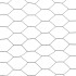 Alambrada de gallinero acero revestimiento PVC gris 25x1,2