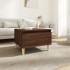 Mesa auxiliar madera contrachapada roble marrón 50x46x35