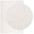 Alfombra peluda de pelo largo moderna PAMPLONA crema 120x170
