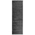 Alfombra de pelo largo moderna gris antracita 80x250