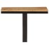 Estante de pared madera maciza de mango y hierro 40x30x32