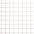 Alambrada de gallinero acero revestimiento PVC rojo 25x1