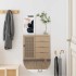 Espejo de pared vidrio ovalado 40x90