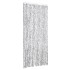 Cortina antimoscas chenilla gris claro y gris oscuro 56x200