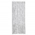 Cortina antimoscas chenilla gris claro y gris oscuro 56x200