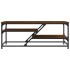 Mesa de centro madera contrachapada roble marrón 100x49x40