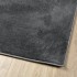 Alfombra de pelo corto OVIEDO gris antracita 120x170