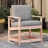 Silla de jardín madera maciza Douglas 62x56x77