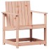 Silla de jardín madera maciza Douglas 62x56x77