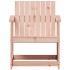 Silla de jardín madera maciza Douglas 62x56x77