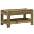 Taburete de jardín madera de pino impregnada 62x30x32