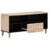 Mueble de TV madera maciza de mango 100x33x46