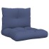 Set de cojines para sofá de palets tela azul marino 60x38x13