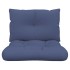 Set de cojines para sofá de palets tela azul marino 60x38x13