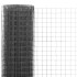 Alambrada de gallinero acero revestimiento PVC gris 10x1,5