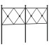 Cabecero de metal negro 120