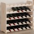 Botellero madera maciza de pino 67,5x25x60
