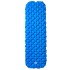 Colchón inflable de camping para 1 persona azul 190x58x6