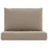 Cojines para palets 2 unidades tela Oxford gris