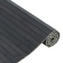 Alfombra rectangular bambú gris 70x500