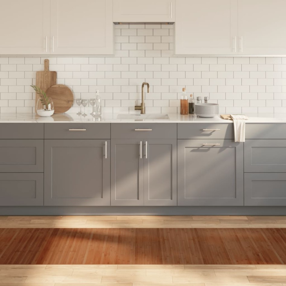 Alfombra rectangular bambú marrón 70x500