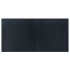 Alfombra rectangular bambú gris 100x200