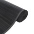 Alfombra rectangular bambú gris 100x300