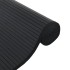 Alfombra rectangular bambú negro 70x500
