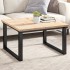 Tablero de mesa rectangular 2 uds madera de pino 80x40x2,5