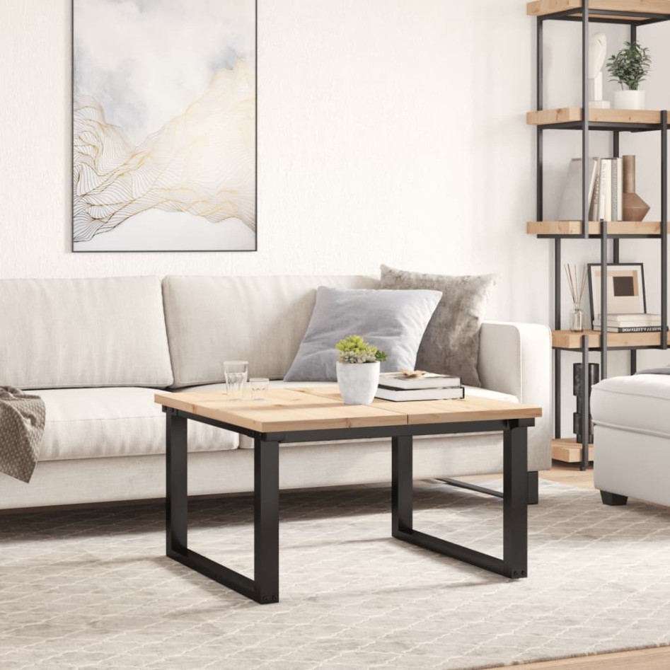 Tablero de mesa rectangular 2 uds madera de pino 80x40x2,5